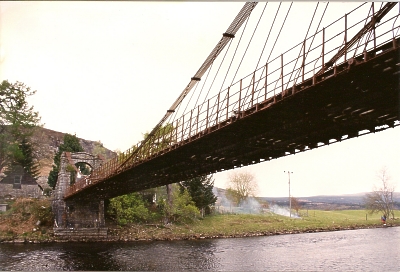 Aberchalder Suspension Bridge