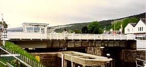 Link to details about Fort Augustus Swing Bridge